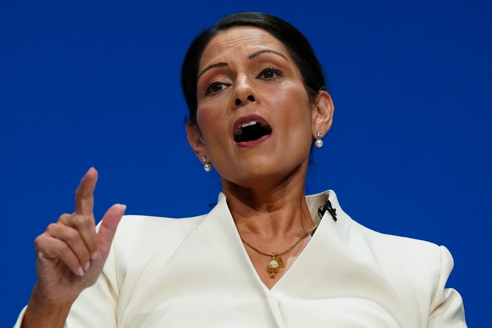 Shadow Foreign Secretary Dame Priti Patel discussed her imminent trip to Washington with GB News