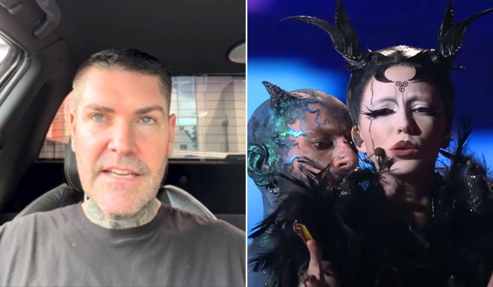 Shane Lynch and Eurovision's Bambie Thug