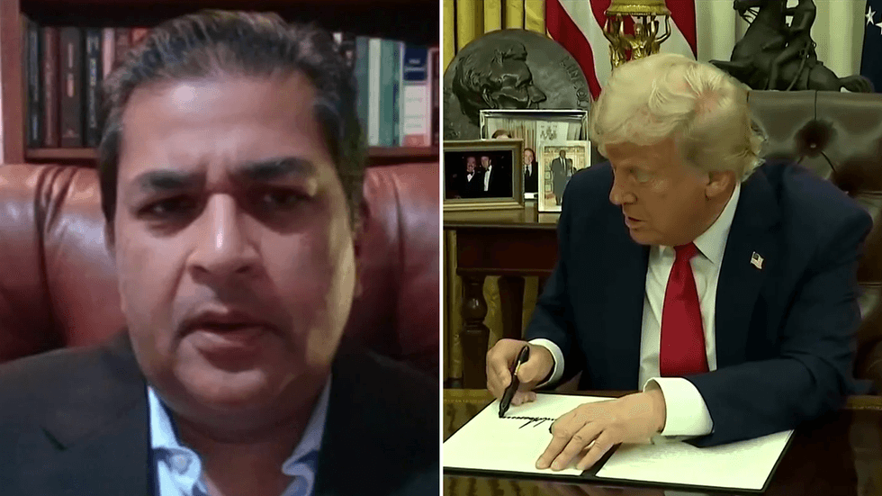 Shankar Singham and Donald Trump