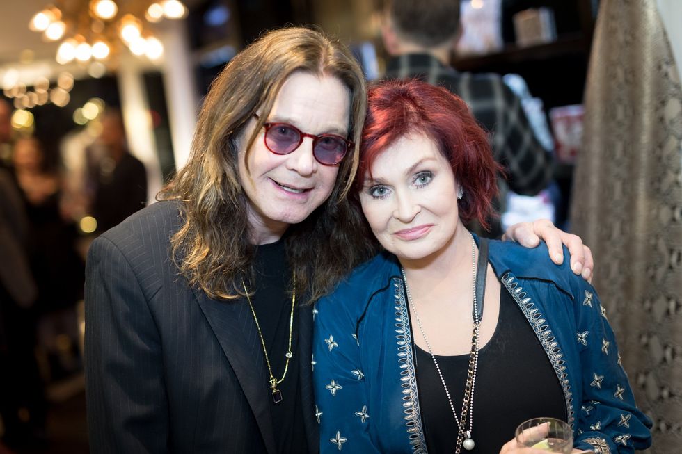 Sharon and Ozzy Osbourne