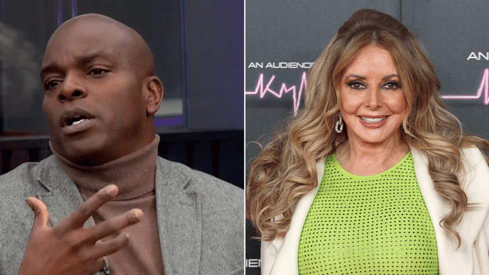 Shaun Bailey and Carol Vorderman