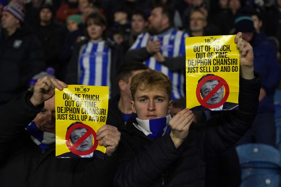 Sheffield Wednesday fans are desperate to see Dejphon Chansiri sell the club