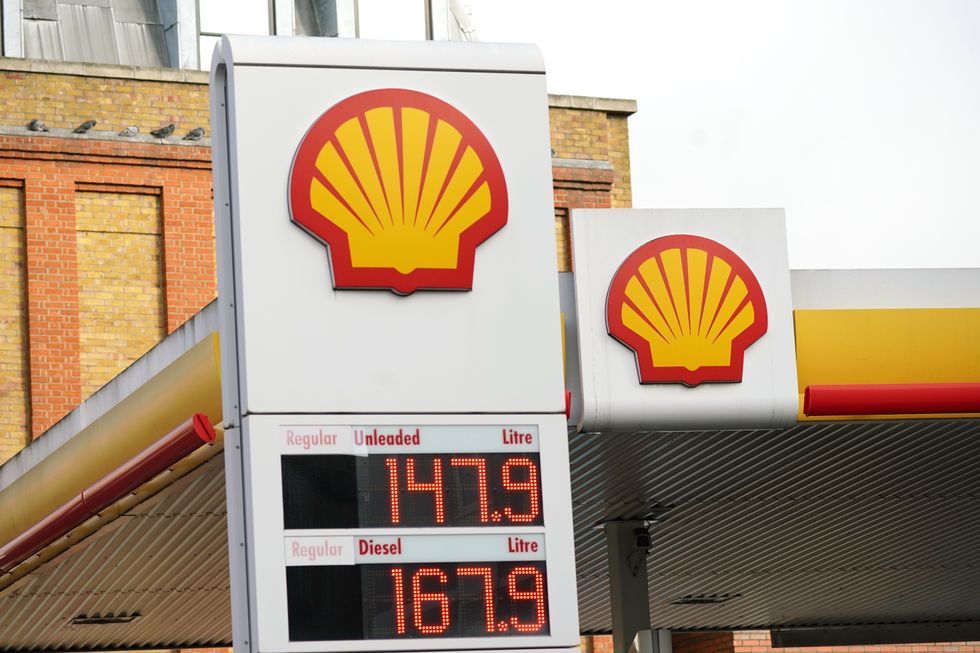 Shell petrol station