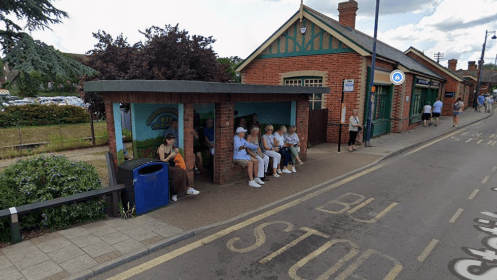 Sheringham bus shelter