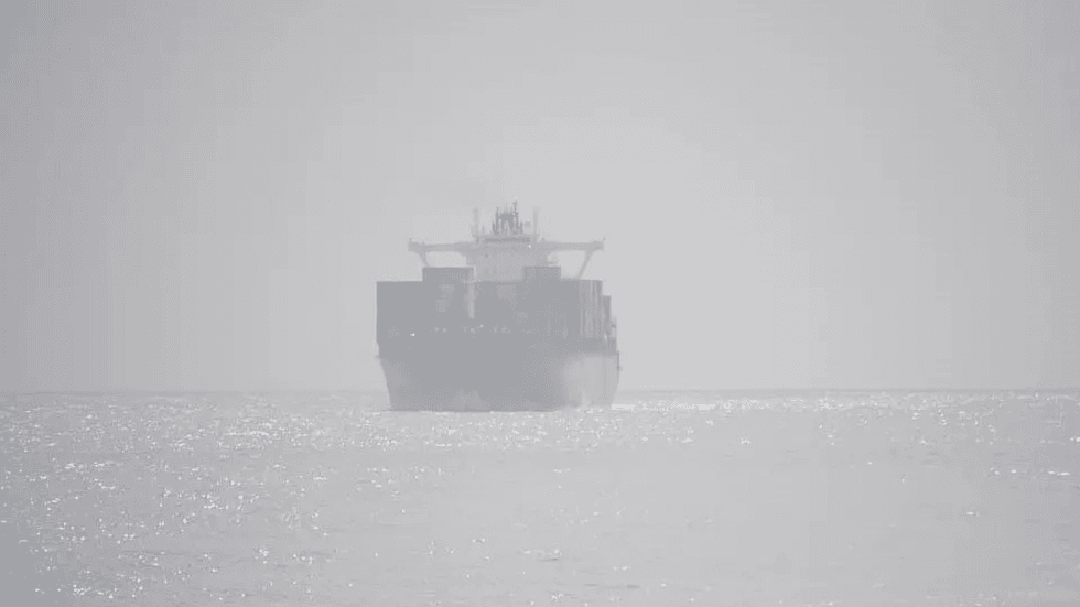Ship in Gulf of Guinea