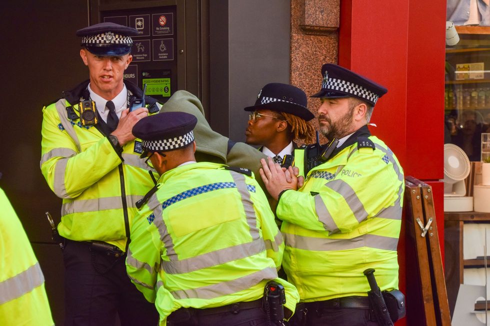 Shoplifter arrested in London