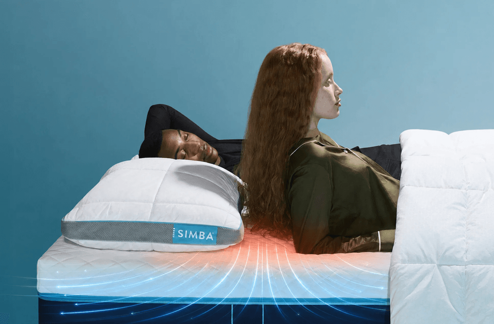 Simba HeatRelease is designed to pull heat away from your body