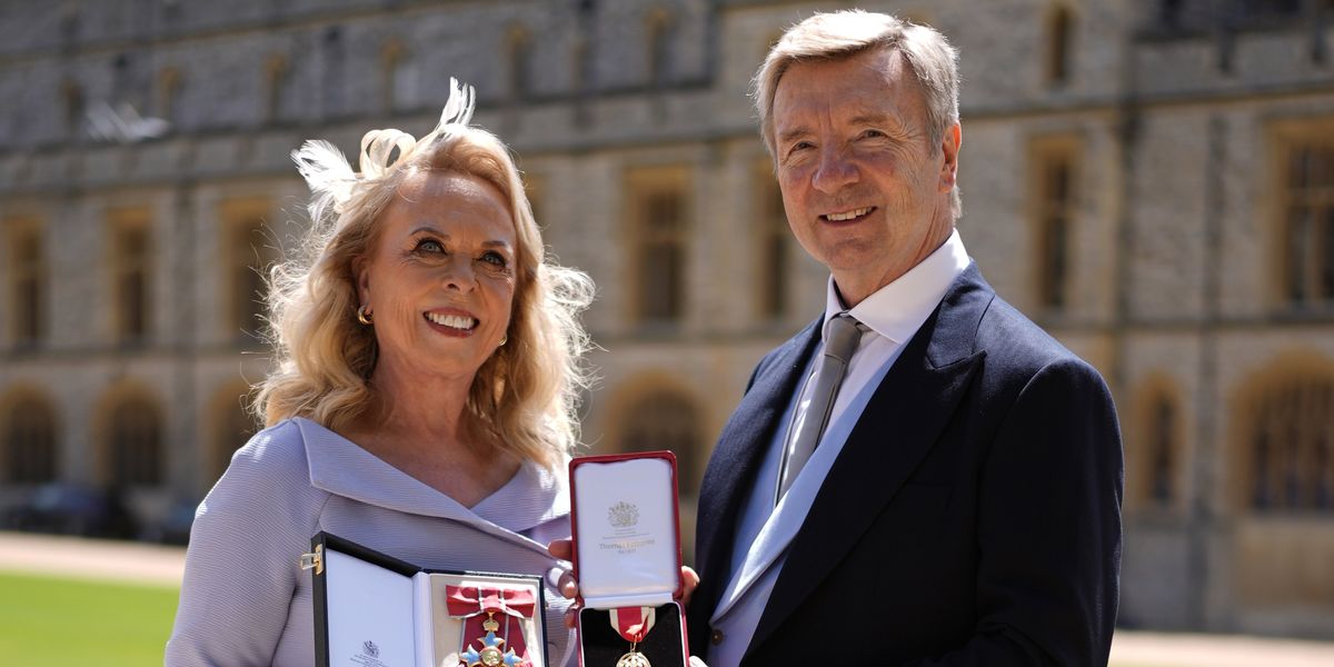 King Charles bestows honours on ice skating legends Torvill and Dean to celebrate retirement