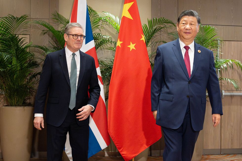 Sir Keir and President Xi