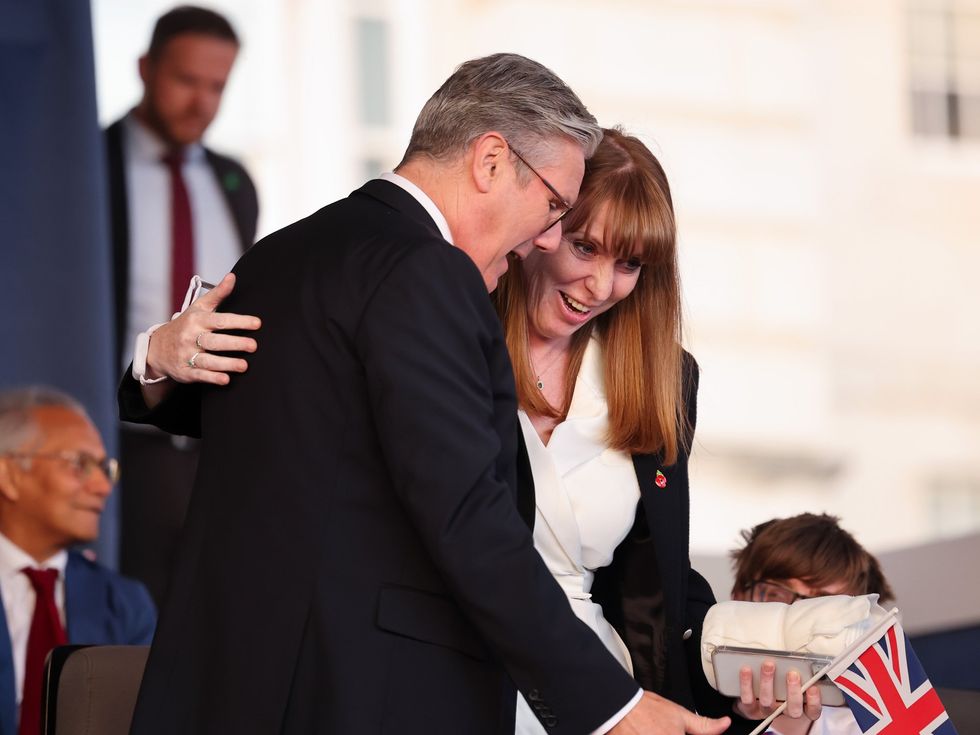 Sir Keir Starmer and Angela Rayner
