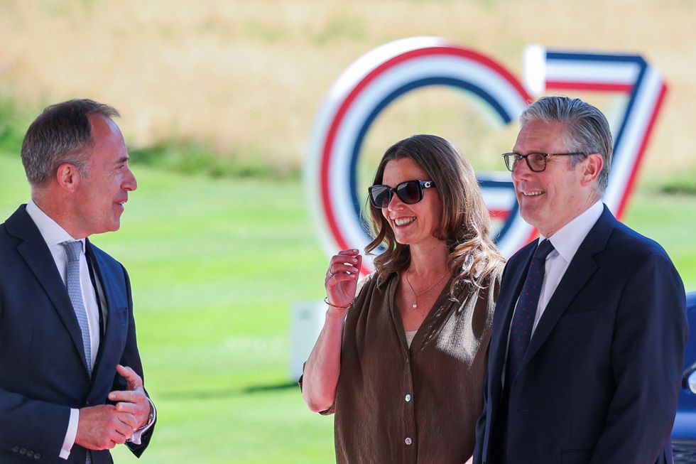 Sir Keir Starmer and Lady Victoria Starmer