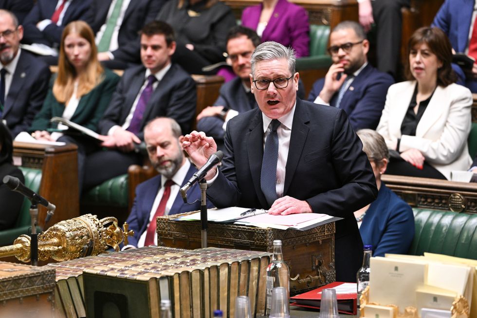 Sir Keir Starmer at PMQs