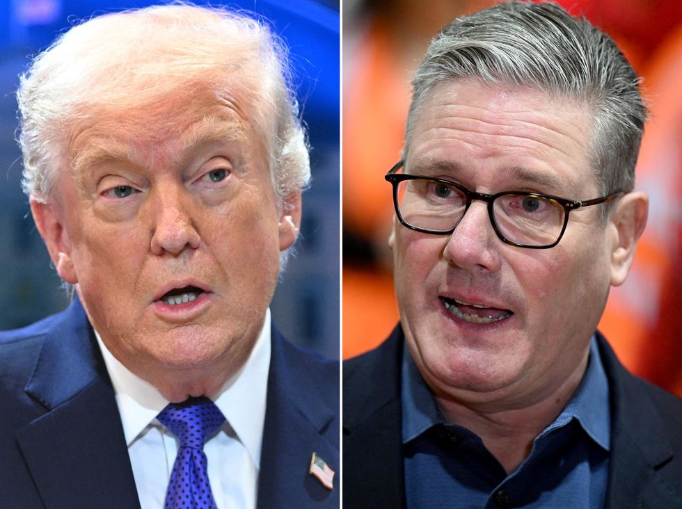 Sir Keir Starmer, Donald Trump