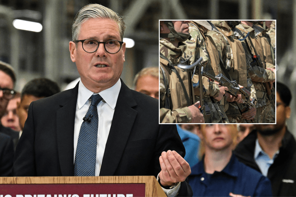Sir Keir Starmer said he wants to make Britain 'battle-ready'