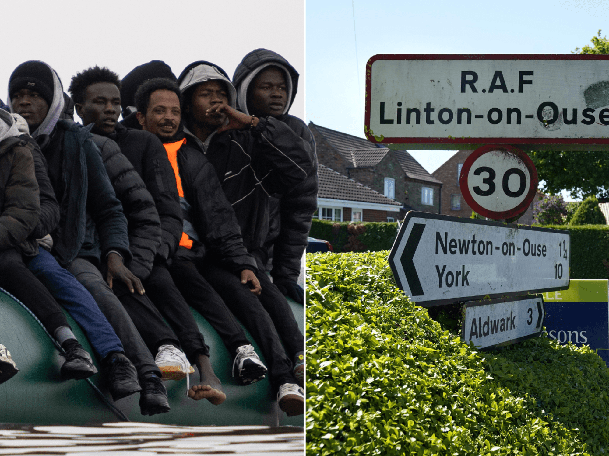 Six migrants/Linton-on-Ouse