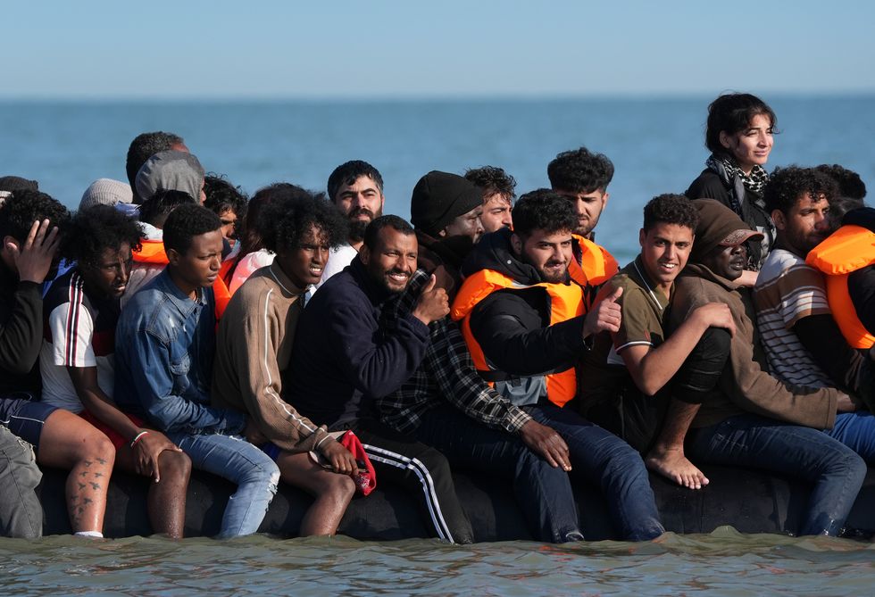 Small boat migrants