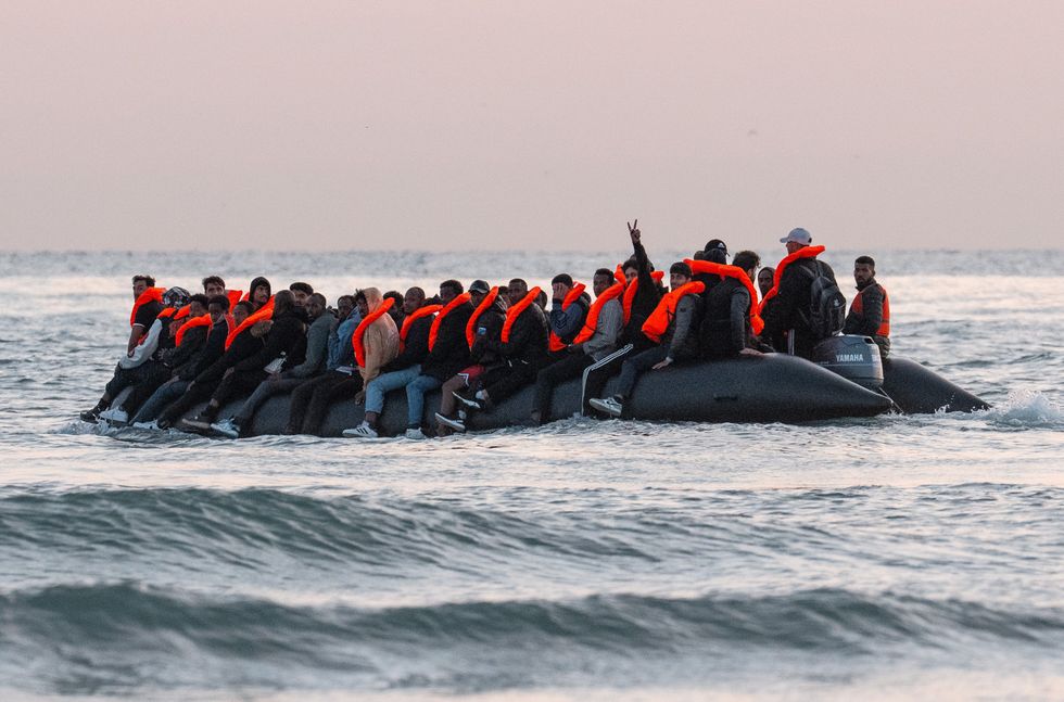 Small boat migrants