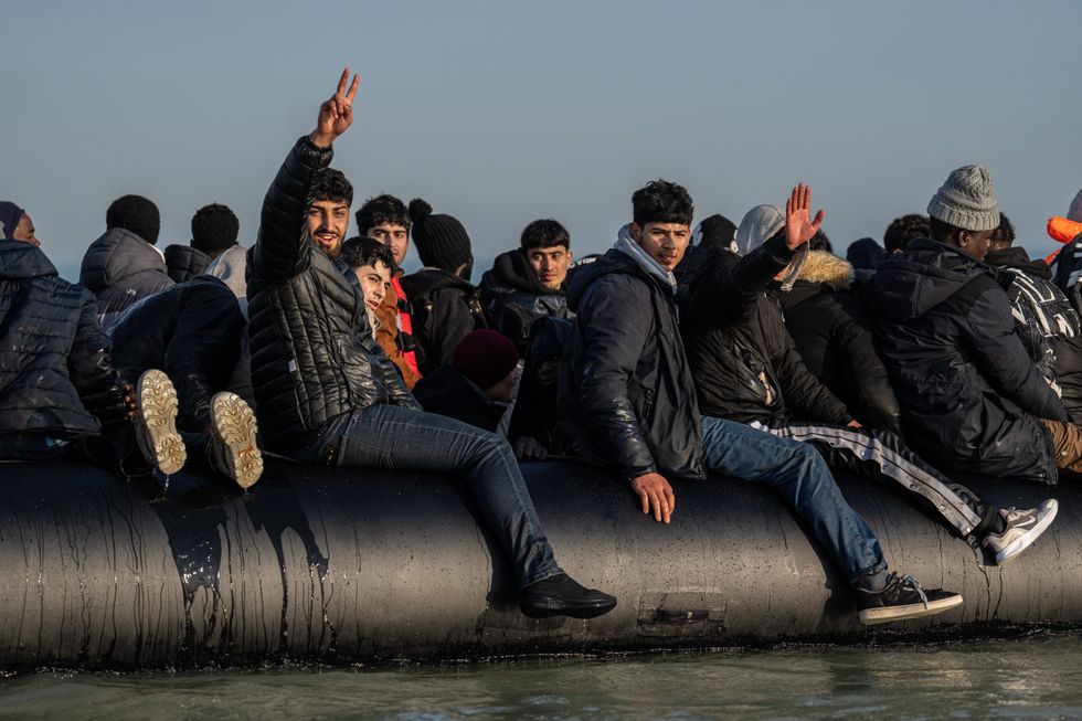 Small boat migrants