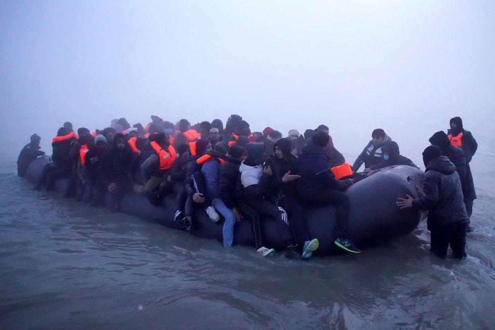 Small boat migrants