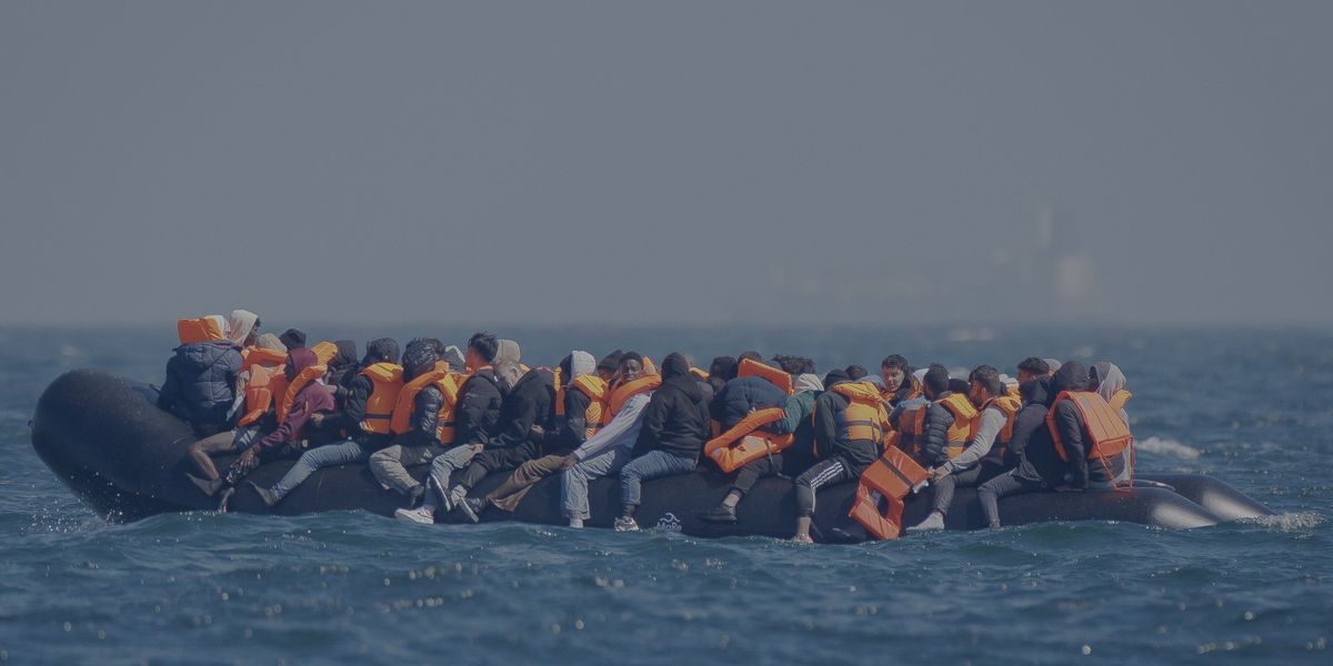 Hundreds of migrants cross Channel as windy conditions ease after five-day lull