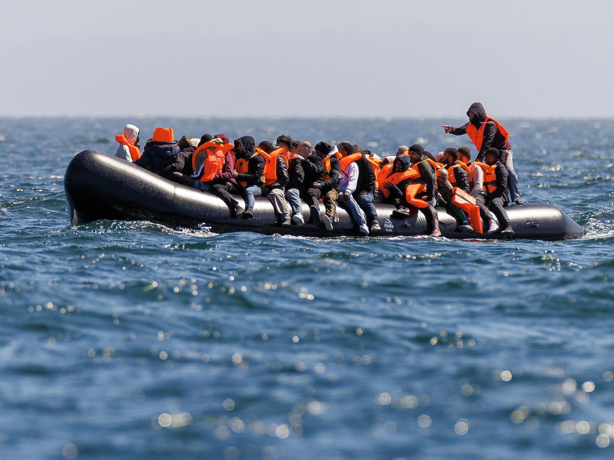 Small boat migrants