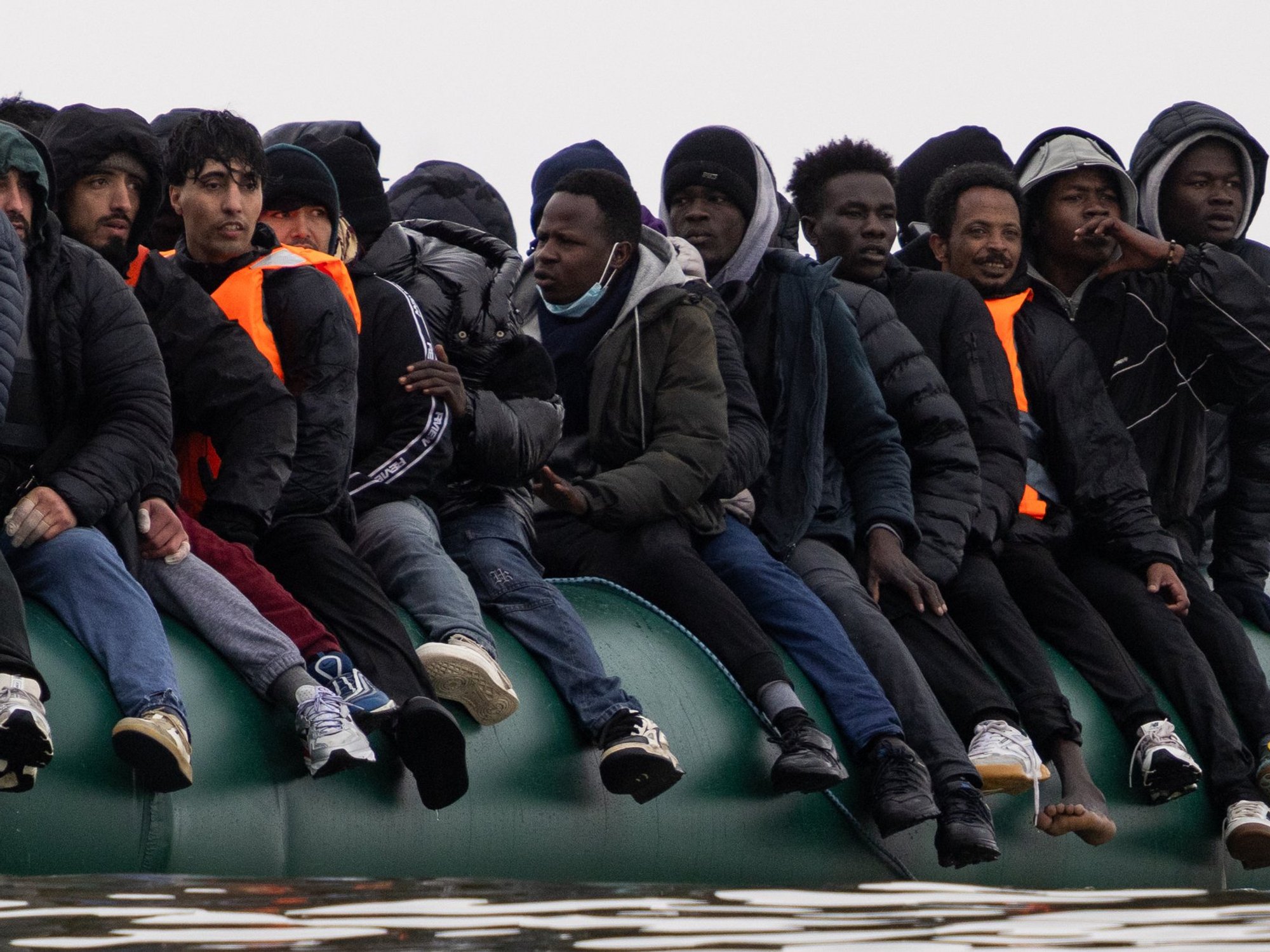 Small boat migrants
