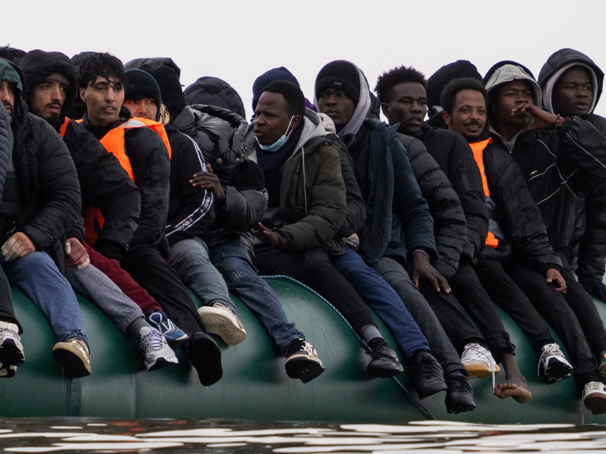 Small boat migrants