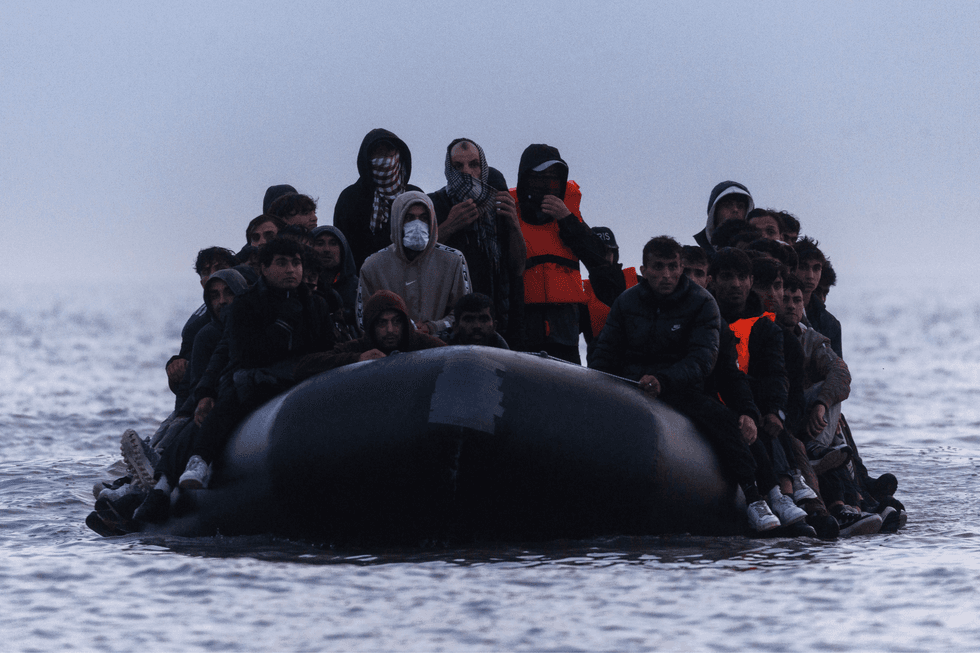 Small boat migrants