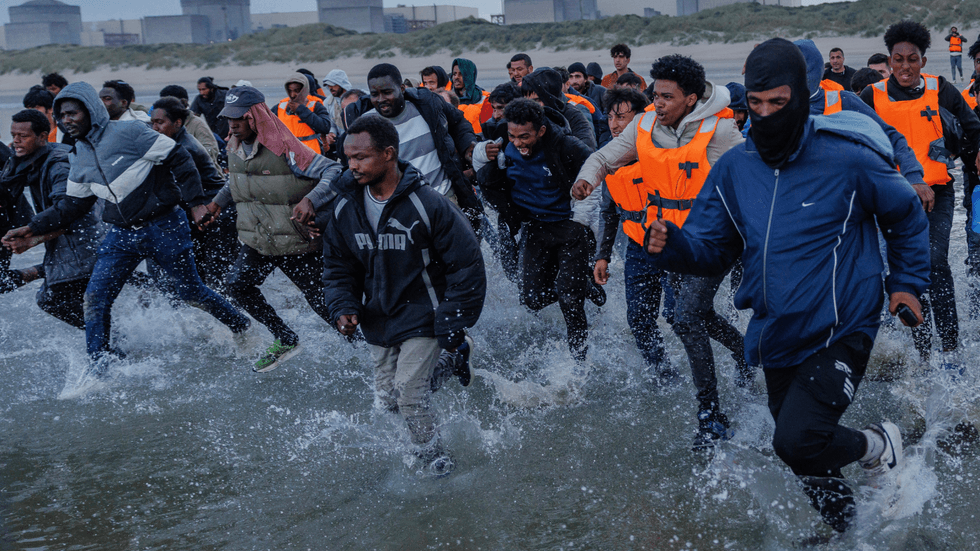 Small boat migrants