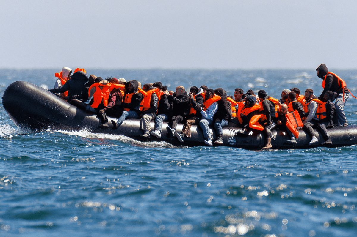 Small boat migrants