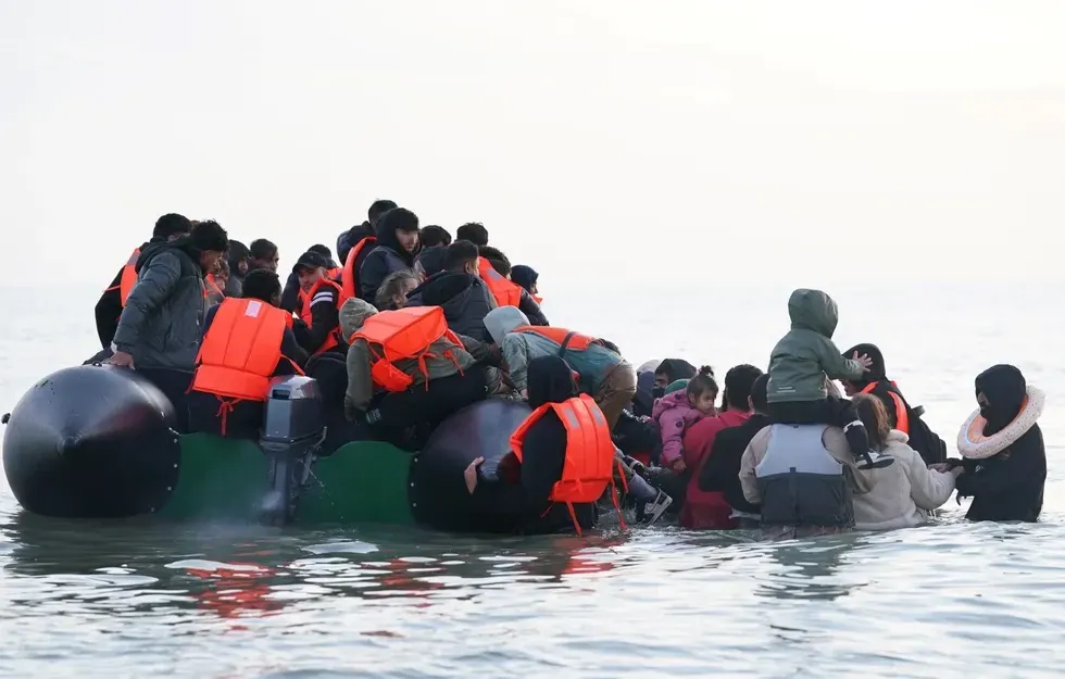 Small boat migrants