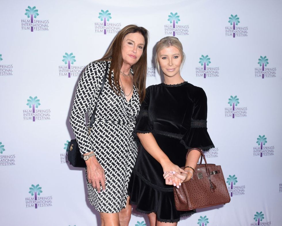 Sophia Hutchins and Caitlyn Jenner