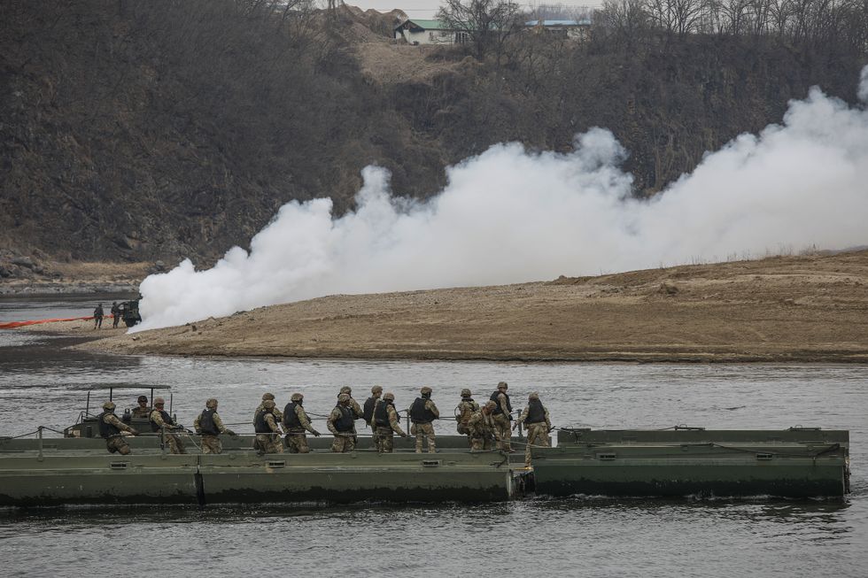 South Korea and US military exercises