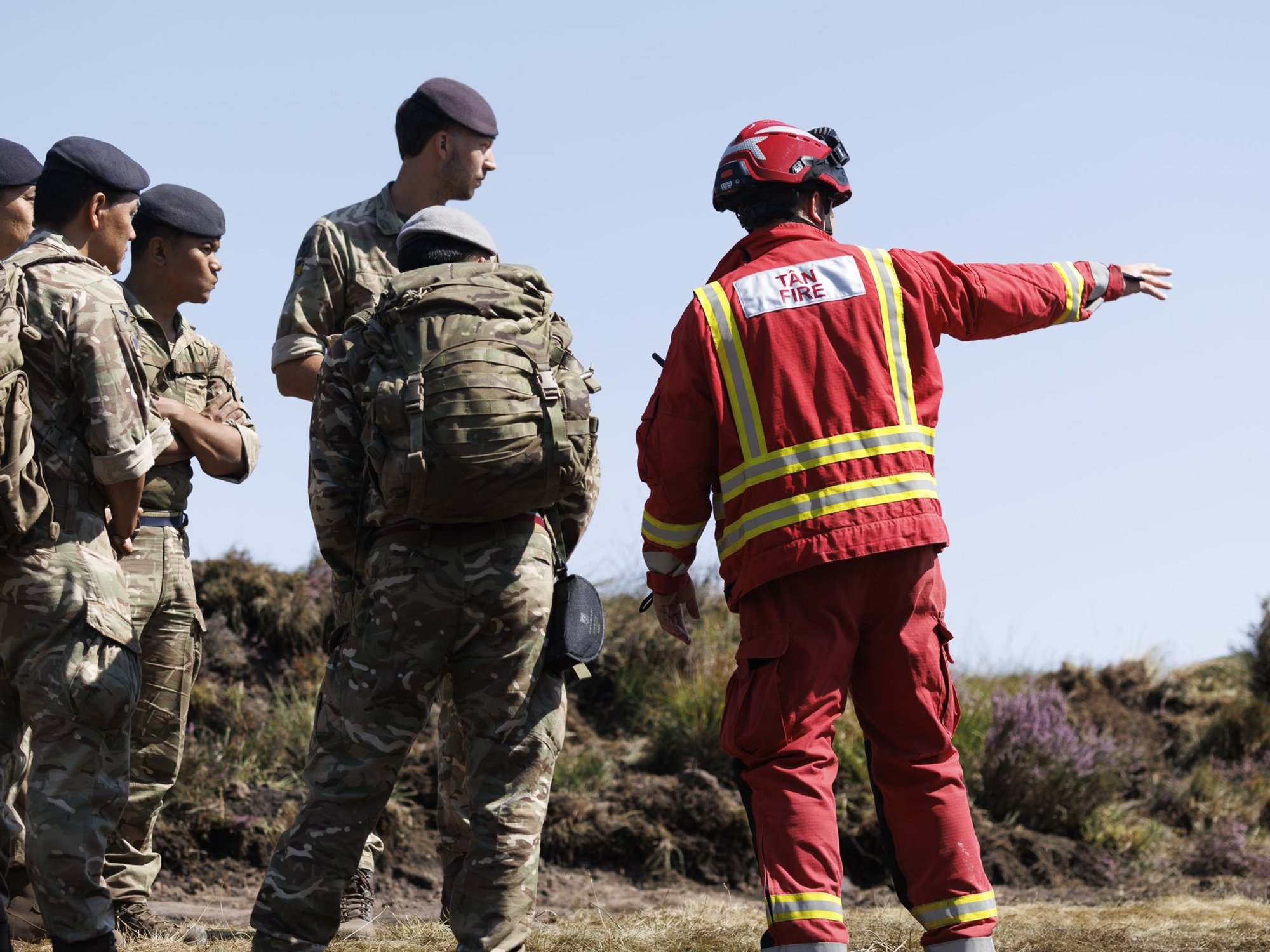 South Wales wildfires