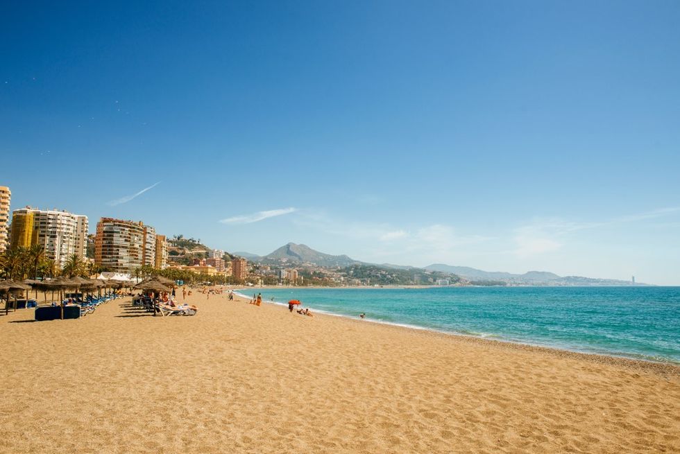 Spain beach