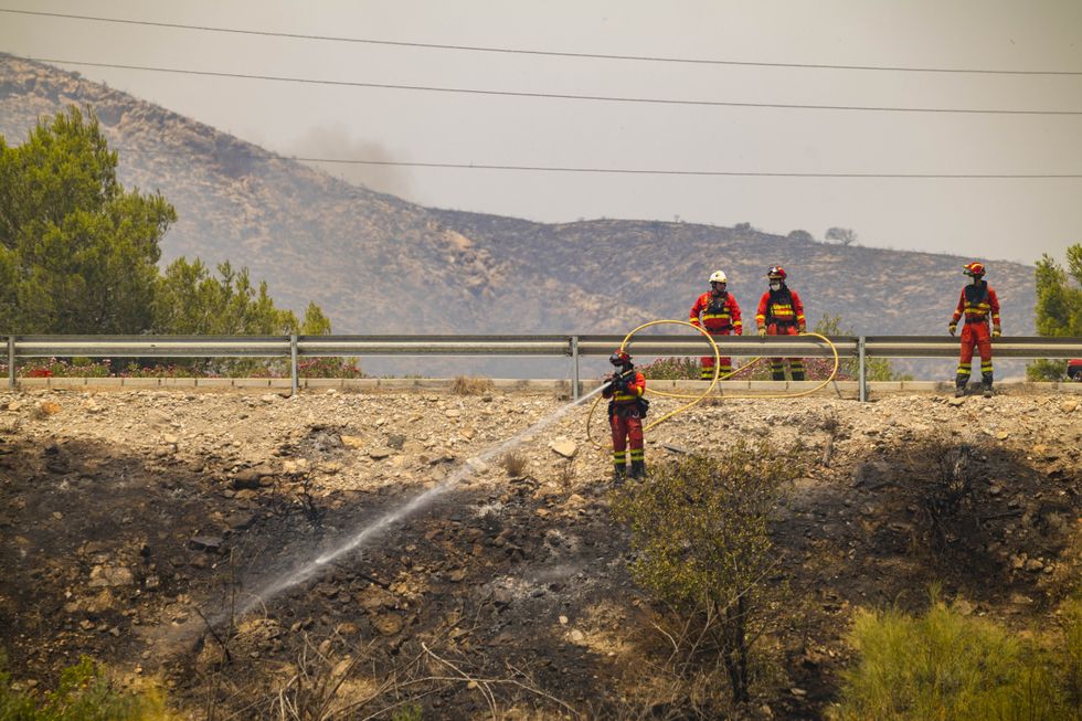 Spanish wildfires