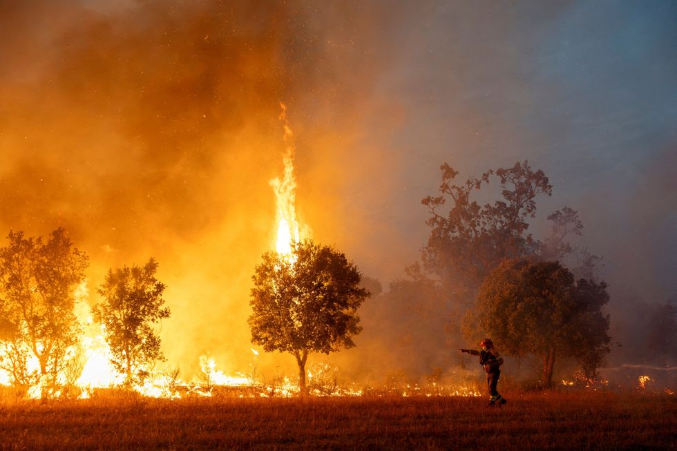 Spanish wildfires