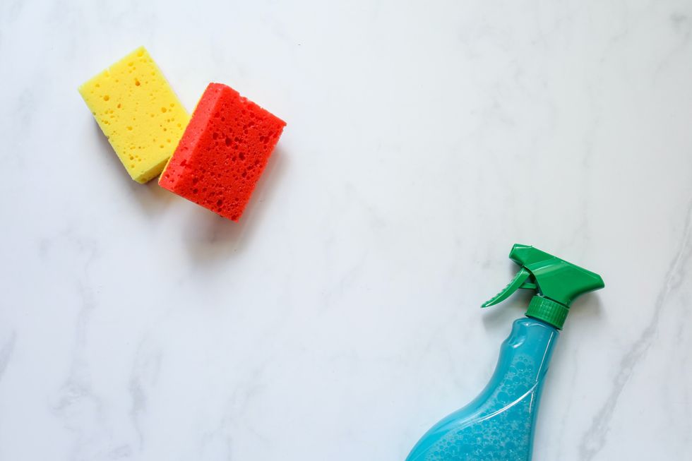 Sponge and cleaning products