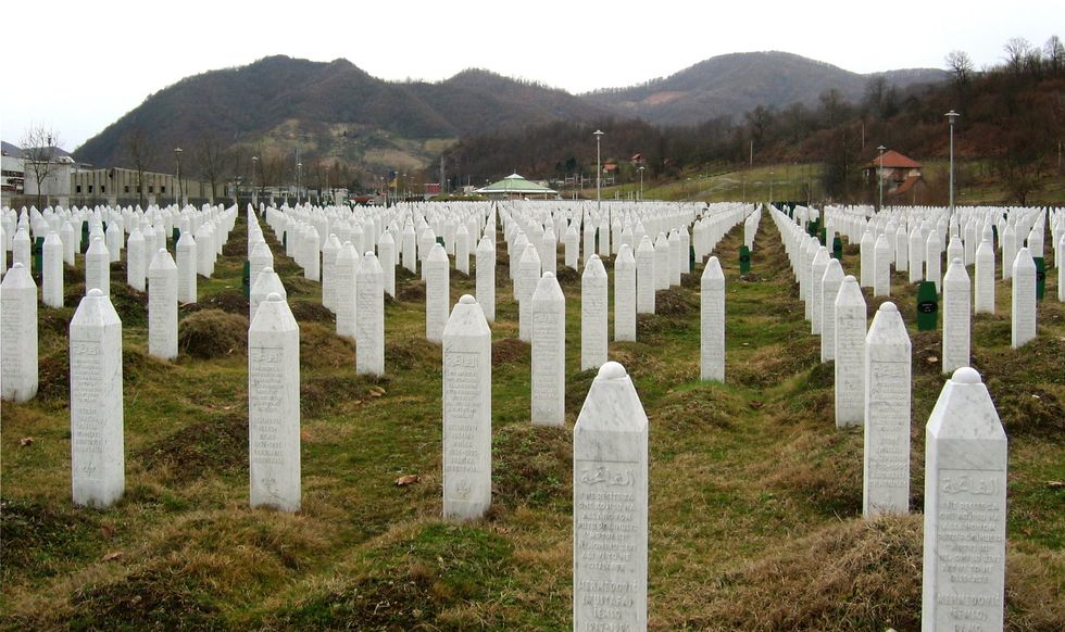 Srebrenica memorial