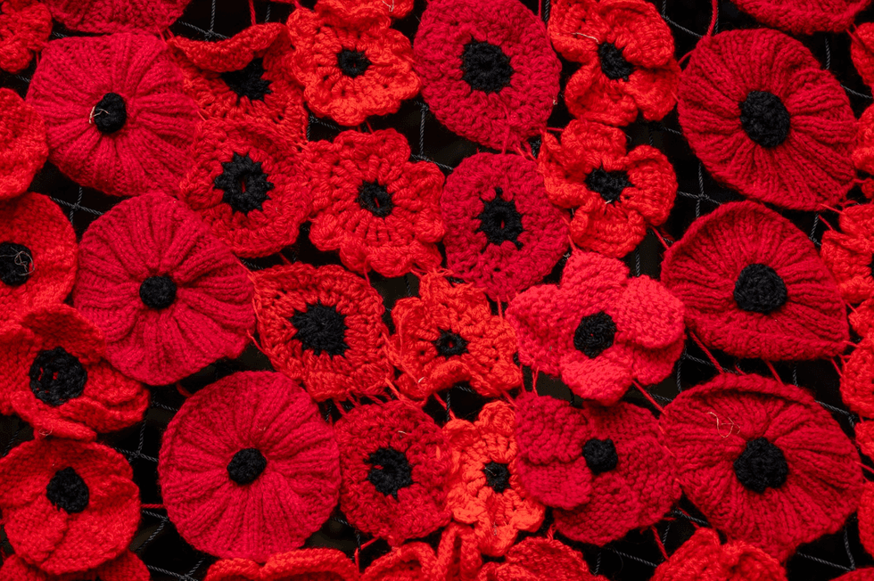 St John's Church poppy display