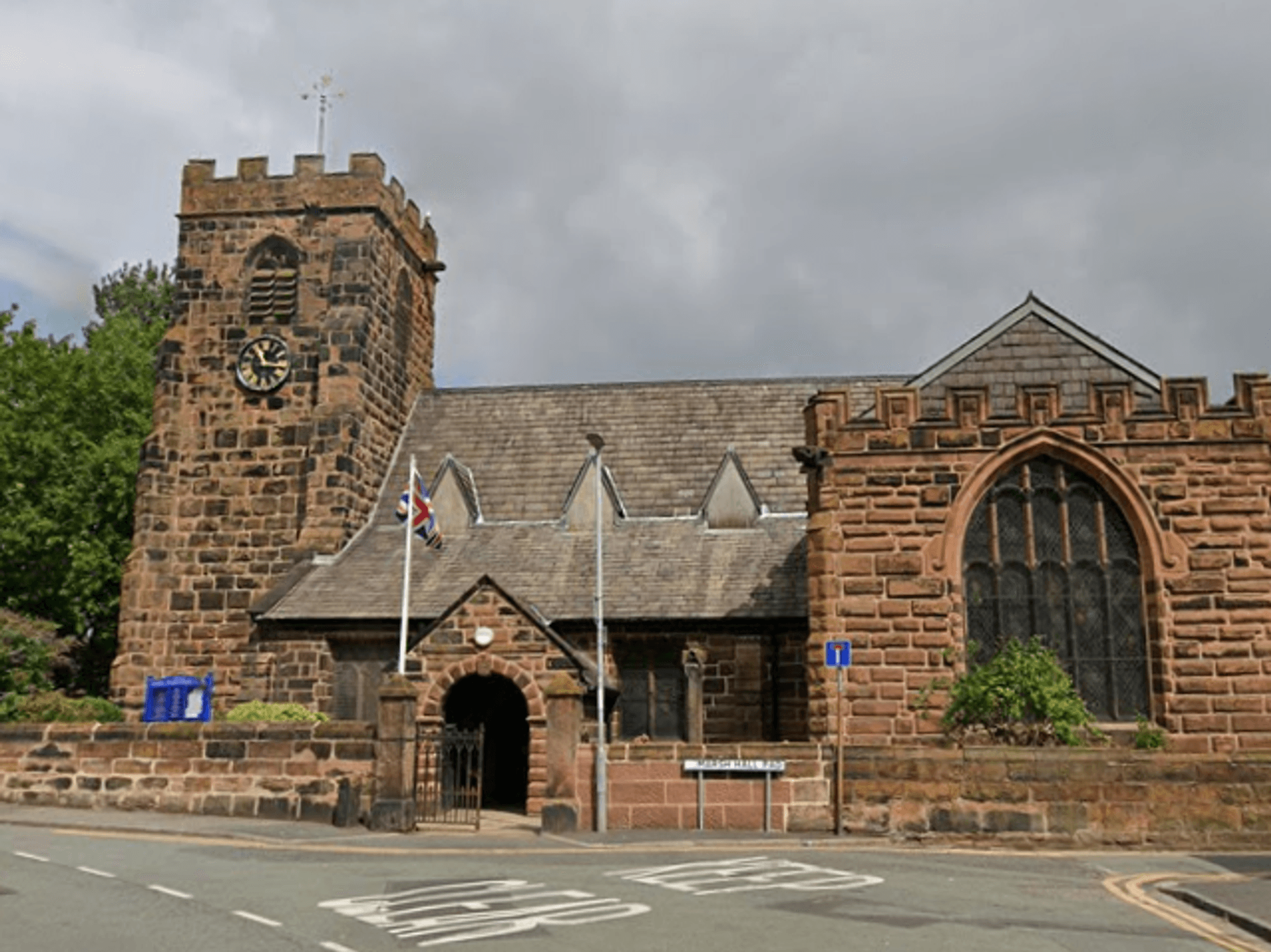 St Luke’s Church in Widnes, Cheshire