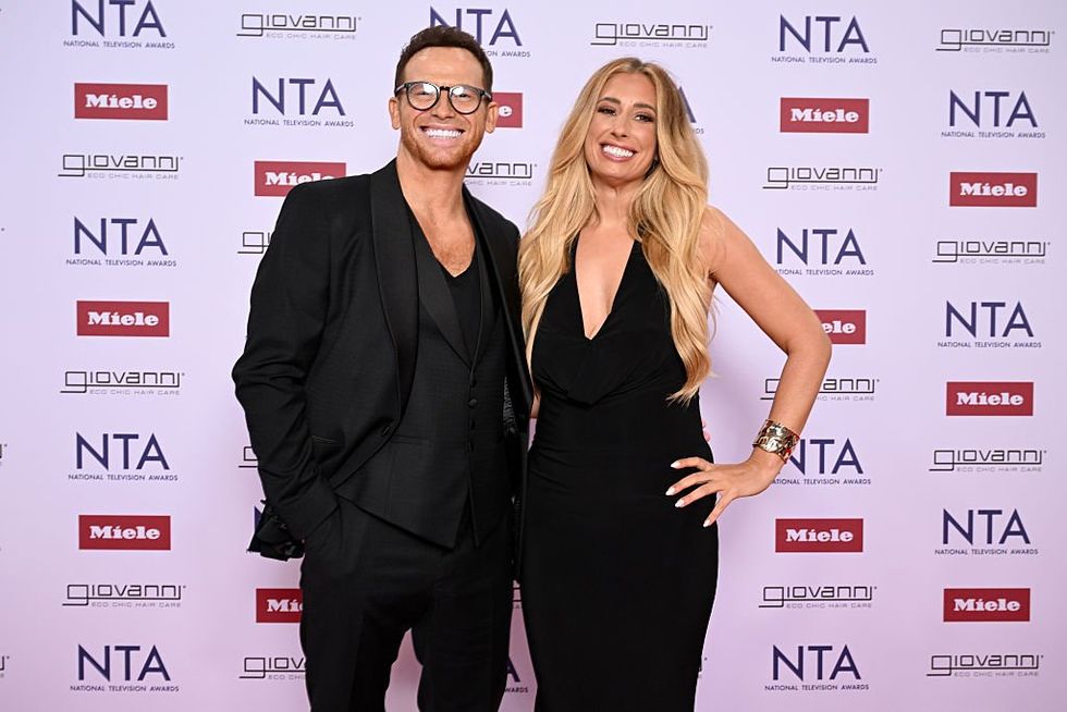 Stacey Solomon and Joe Swash
