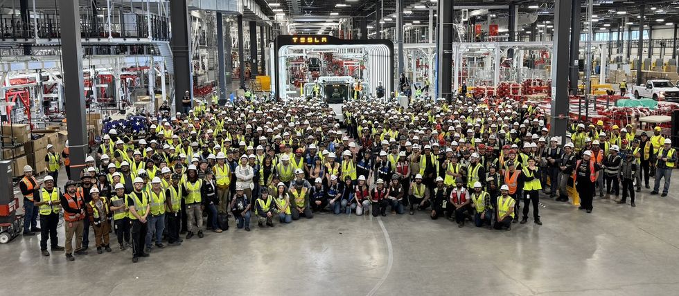 Staff at Tesla's Nevada factory