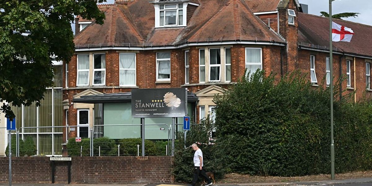 Somali man arrested on suspicion of attempted murder after stabbing at migrant hotel near Heathrow airport