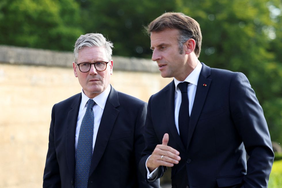 Starmer and Macron