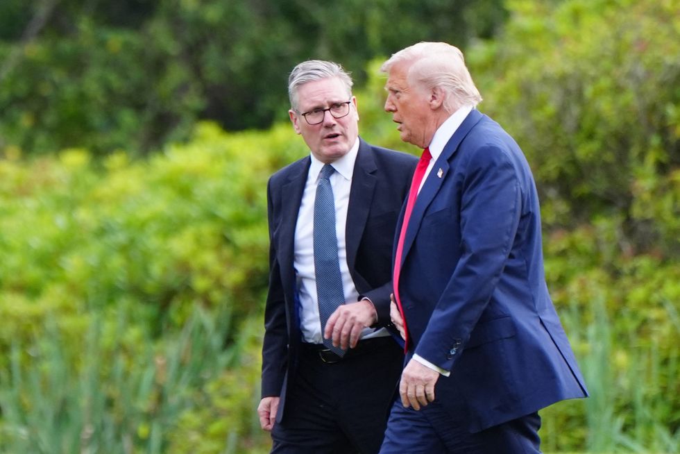 Starmer and Trump