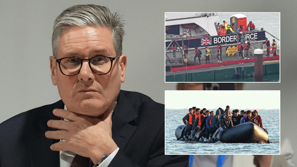 Starmer/small boats migrants