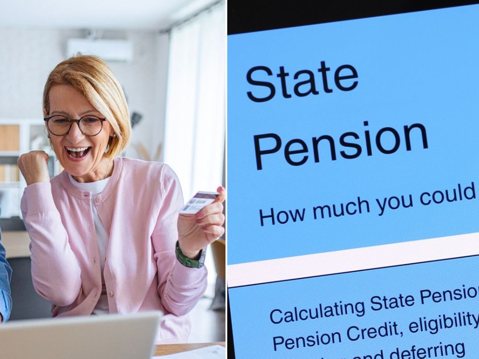 State pension couple