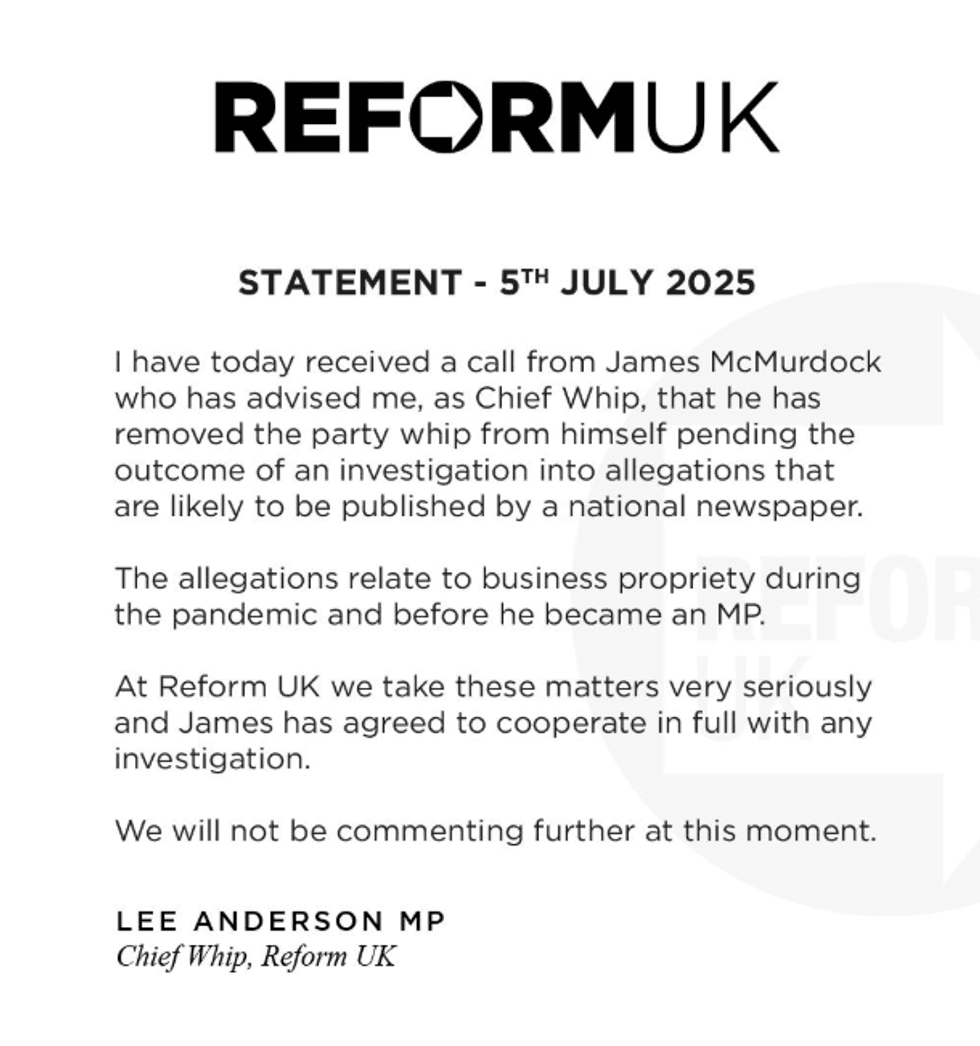 Statement