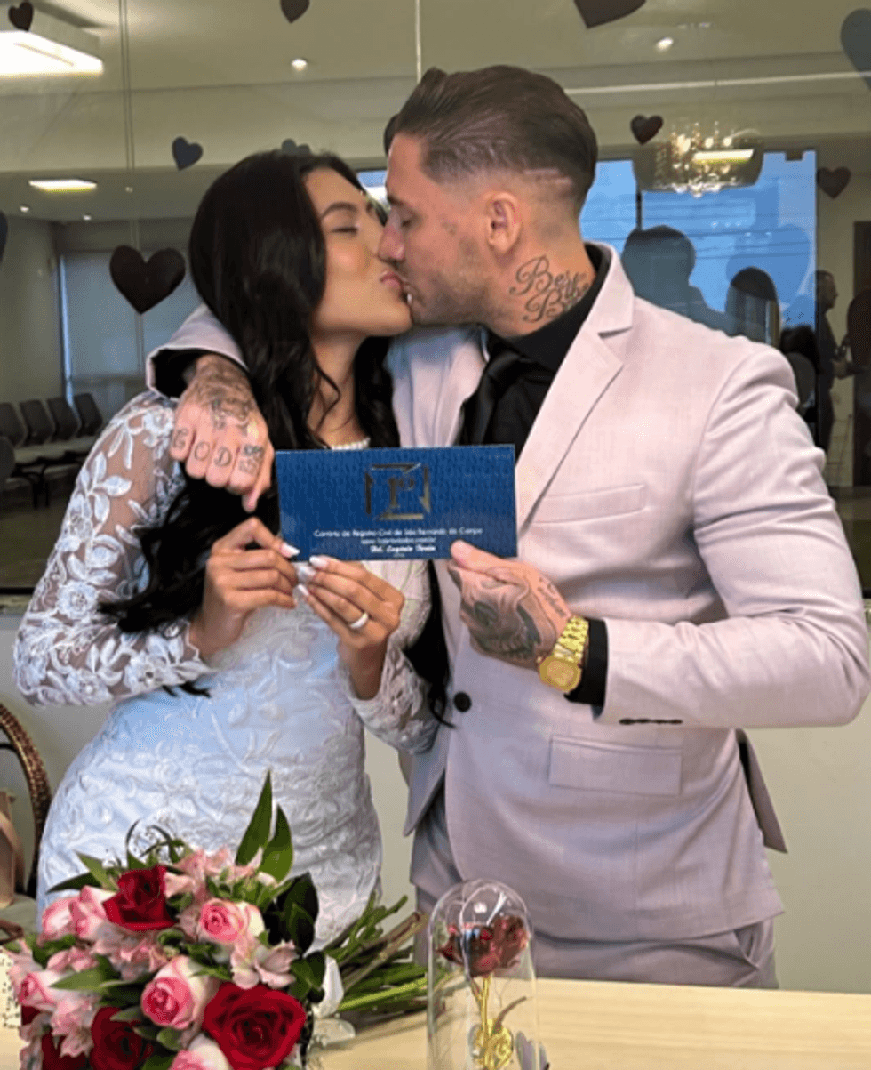 Stephen Bear and wife